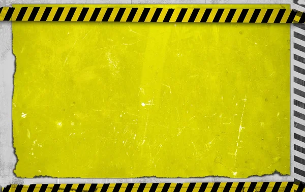 Yellow Construction Backdrop — Stock Photo, Image