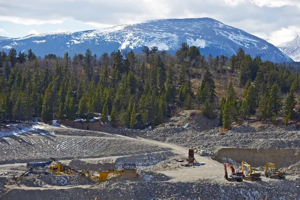 Miniera d'oro in Colorado — Foto Stock