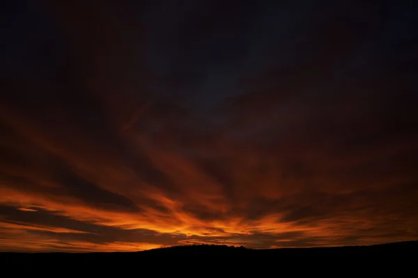 Första sunrise ljus — Stockfoto