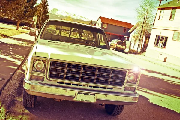 Velho pickup caminhão — Fotografia de Stock