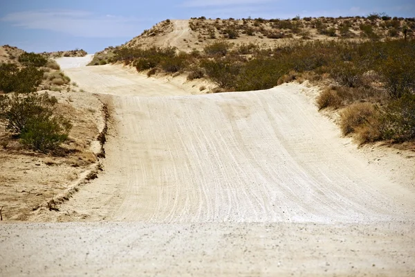 Sandy Desert Road — Stock Photo, Image