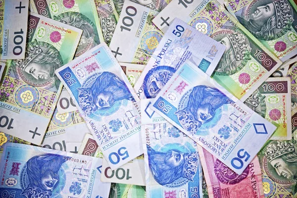 Currency in Poland — Stock Photo, Image