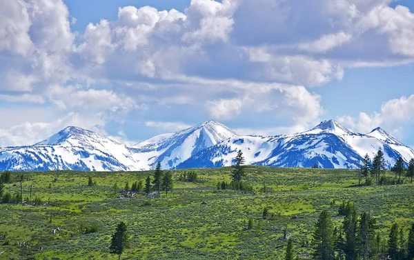 Montanhas de Wyoming — Fotografia de Stock