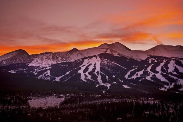 Colorado zonsondergang — Stockfoto