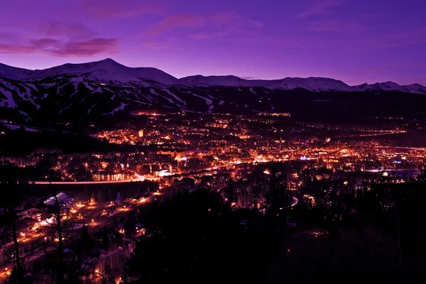 Breckenridge Twilight — Stockfoto