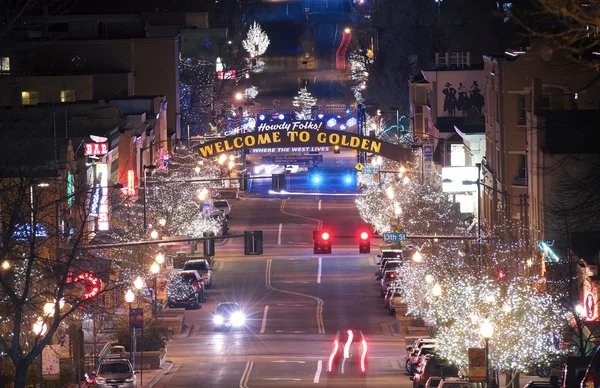 Gyllene colorado huvudgata — Stockfoto