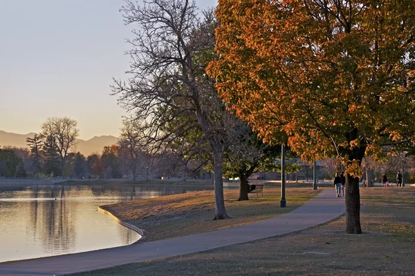 Parque de la ciudad de Denver colorado — Foto de Stock