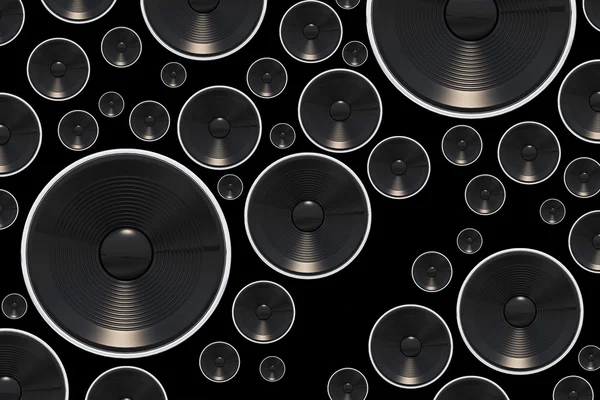 Loud Speakers Background — Stock Photo, Image