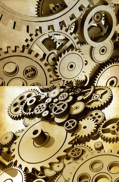 Gears Abstraction — Stock Photo, Image