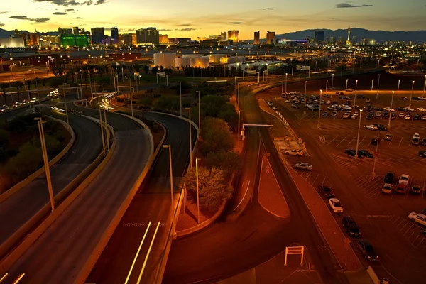 Paisaje urbano de Las Vegas — Foto de Stock