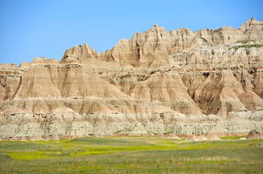 Badlands doğal oluşumu