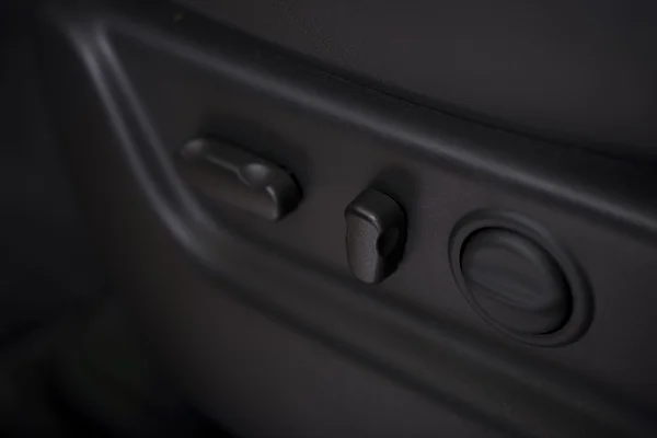 Araba güç koltuk düğmeleri — Stok fotoğraf