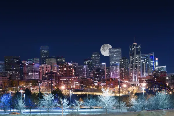 Denver Skyline West — Stock Photo, Image