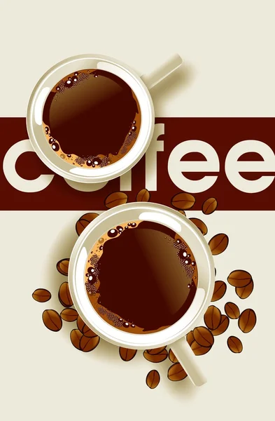 Copos de café Design — Fotografia de Stock