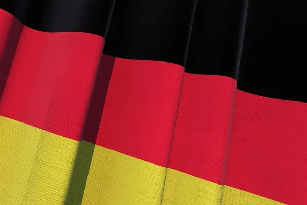 German Flag 3D — Stock Photo, Image