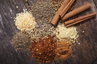 Aromatic Dry Spices clipart