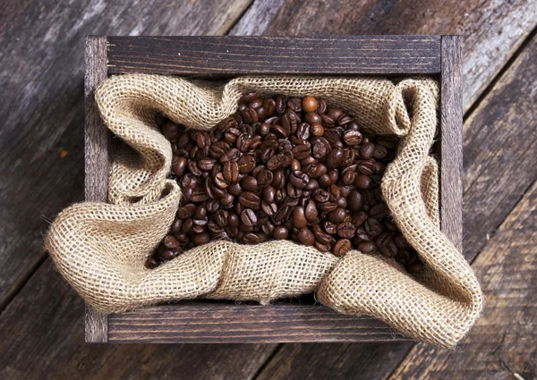 Coffee in Wood Crate