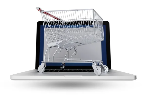 Shopper internet — Foto Stock
