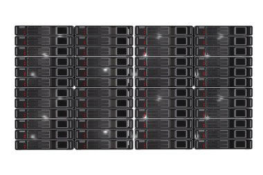 sunucu rafları Önden Görünüm