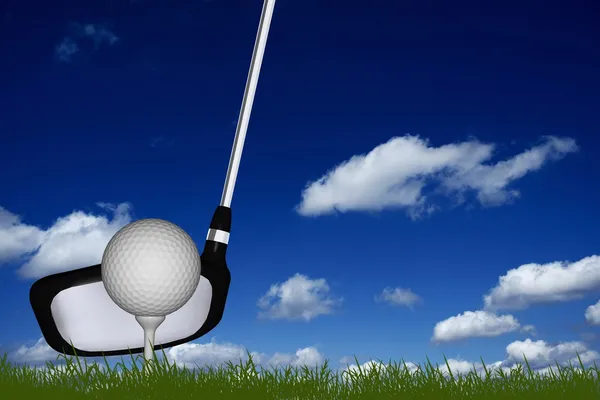 Golf sport thema — Stockfoto