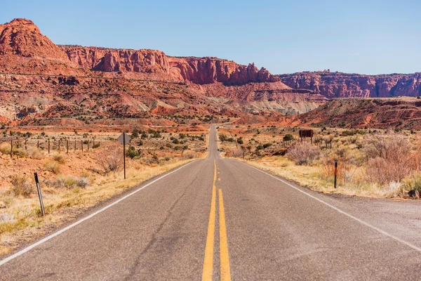 Highway to Capitol Reef — Stock Photo, Image