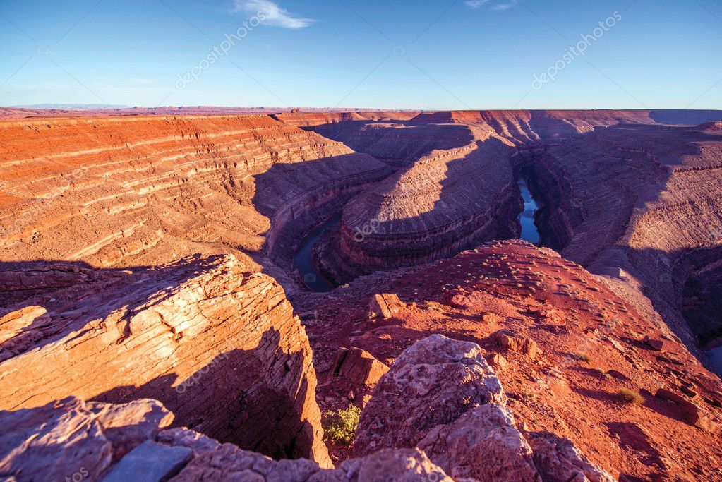 Goosenecks State Park Stock Photo by 44561747