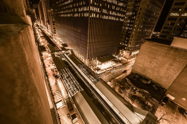 Chicago vägskäl — Stockfoto