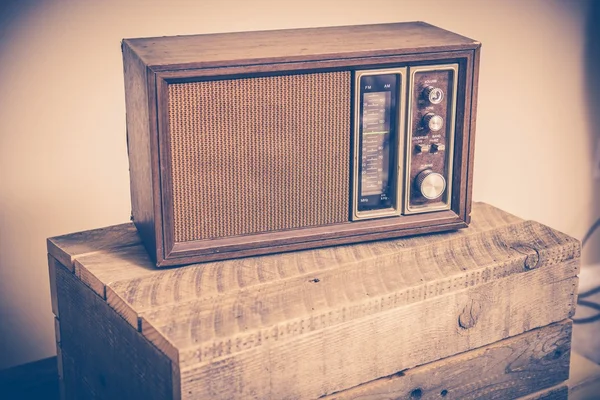 Radio envejecida — Foto de Stock