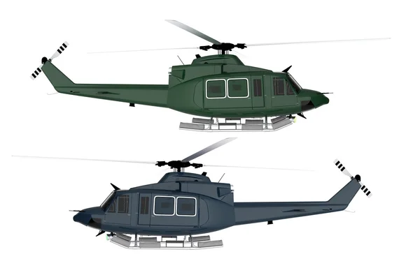 Спасательный вертолет — стоковое фото