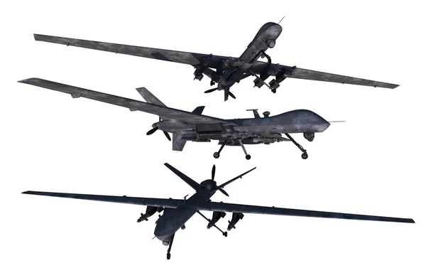 Onbemande militaire drones — Stockfoto