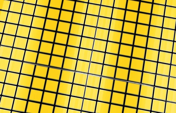 黄色のキューブの背景 — ストック写真