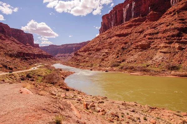Paysage brut de la rivière Colorado — Photo