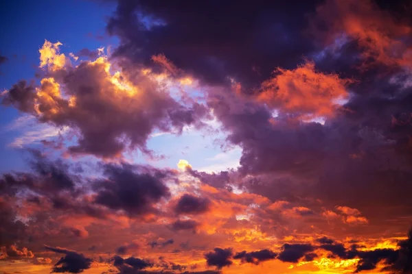 Fondo de cielo colorido — Foto de Stock