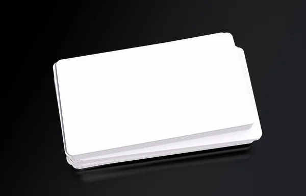 Plastic Business Cards — Stock Photo, Image