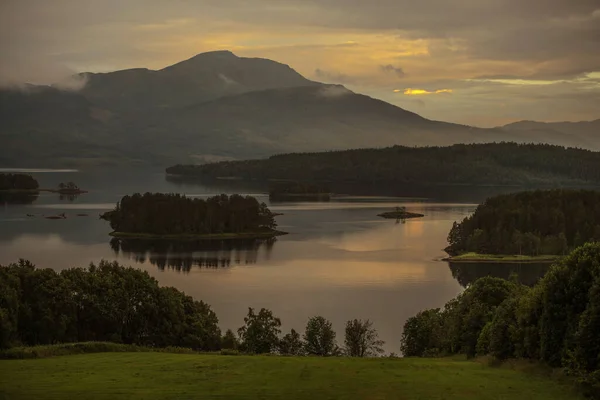 Piękne Krajobrazy Norweskiego Nordland County Landscape Norwegia Północna Europa — Zdjęcie stockowe