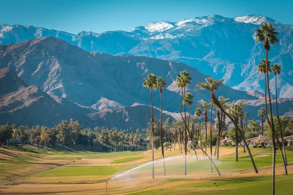 Scenic Palm Desert Landscape California Winter Season Coachella Valley United — Stock Photo, Image