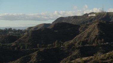 Hollywood Tabelası - Hollywood Tepeleri, Kaliforniya, Amerika Birleşik Devletleri.