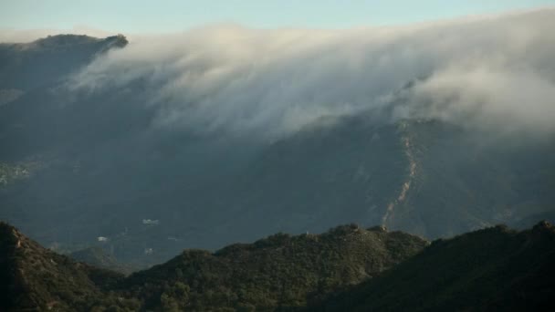 Scenic Santa Monica California Mountains Malibu Vereinigte Staaten Von Amerika — Stockvideo