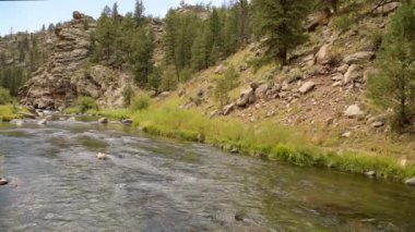South Platte River in the Colorado Eleven Miles Canyon near Lake George, CO