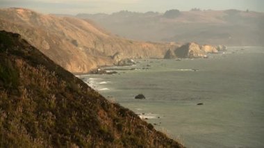 Souther California Coastal Landscape in October. Pacific Ocean. United States of America