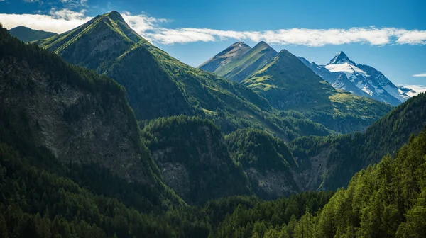 Grossglockner High Alpine Scenic Landscape Glockner Group Hohe Tauern Range — Foto de Stock