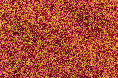 Paskalya için pudra şekeri çok renkli arka plan.