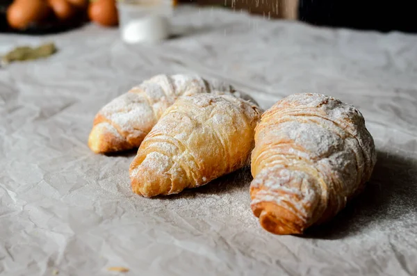 Bodegón Croissants —  Fotos de Stock