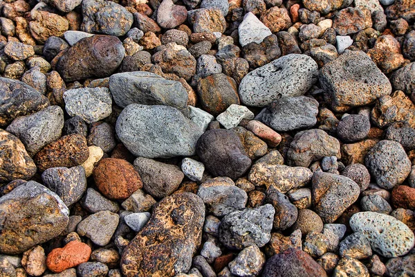 Pebbles Stone Texture Background Abstract Background Made Stones — Fotografia de Stock