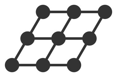 Vektör Değiştirilmiş Izgara Düz Simgesi ResmiComment