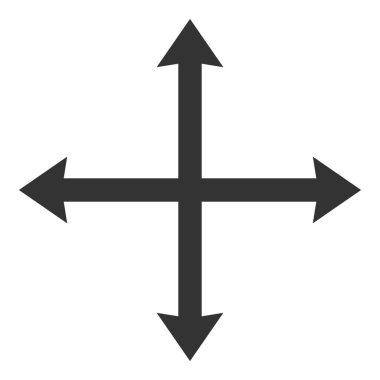 Vektör Düz Simge Resmini Genişlet