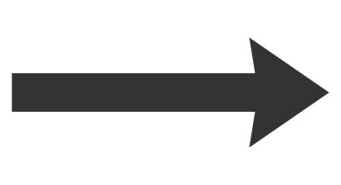 Vektör Sağa Düz Simge Gönder