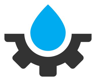 Vektör Tesisat Endüstrisi Düz Simge Resmi