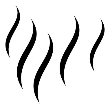 Vektör Vapour Düz Simge İllüstrasyonu