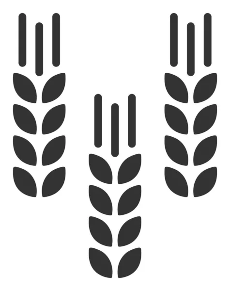 Vektor árpa Crop Flat ikon illusztráció — Stock Vector